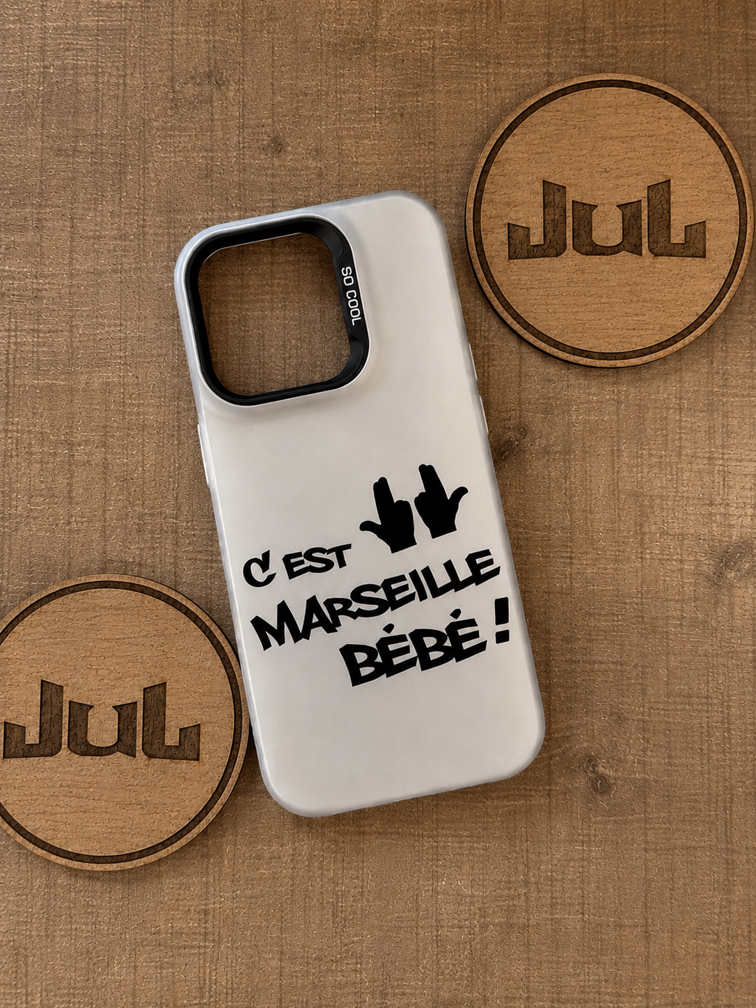 Coque Jul "C'est Marseille Bébé"