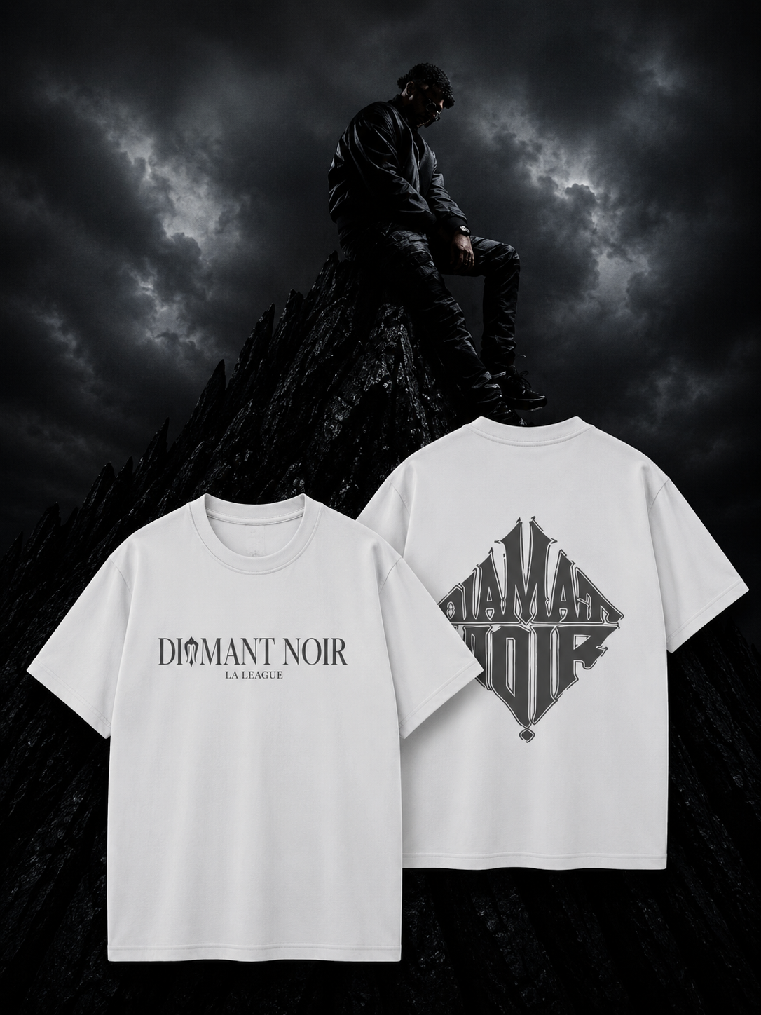 T-shirt Diamant Noir