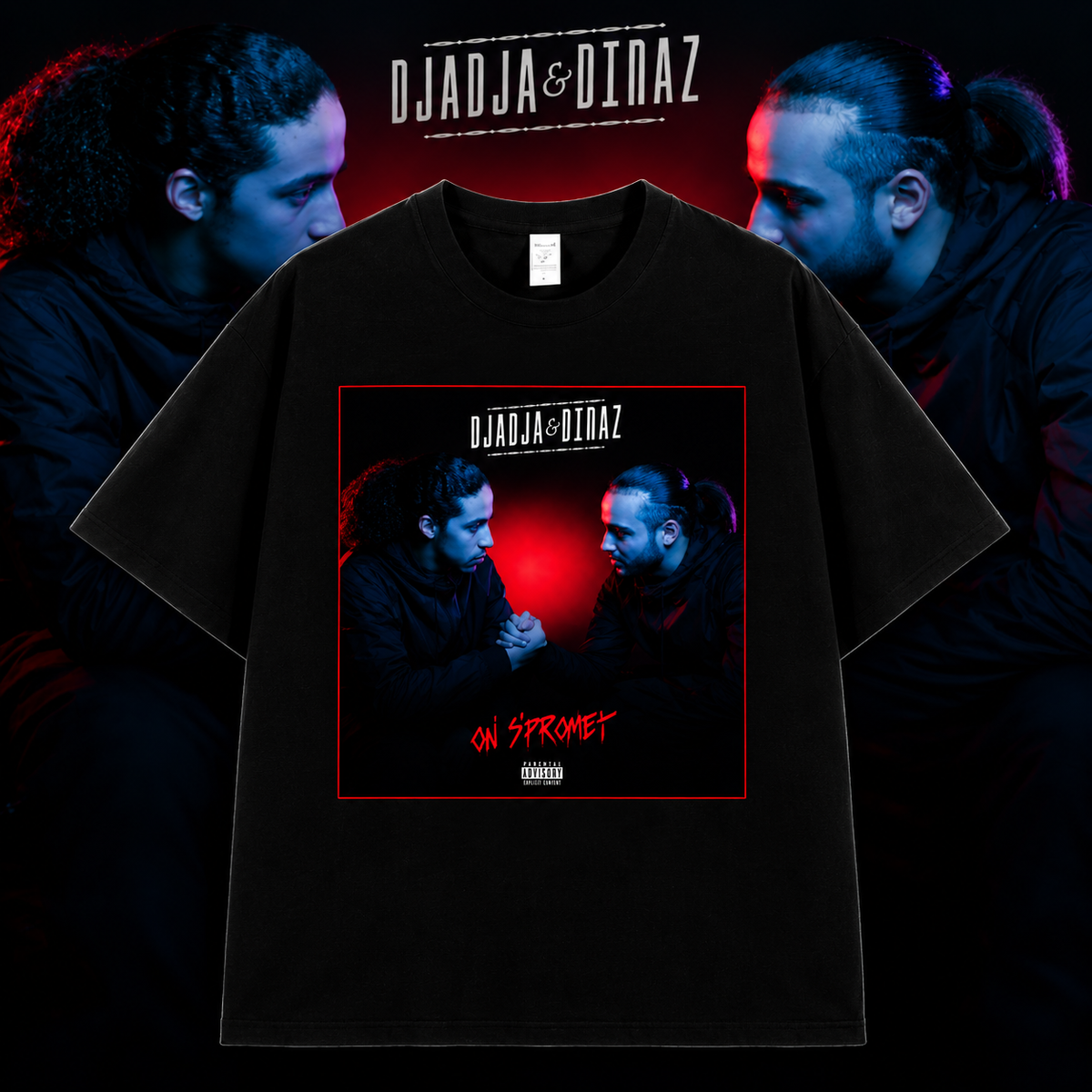 T-shirt DJADJA & DINAZ — On s’promet