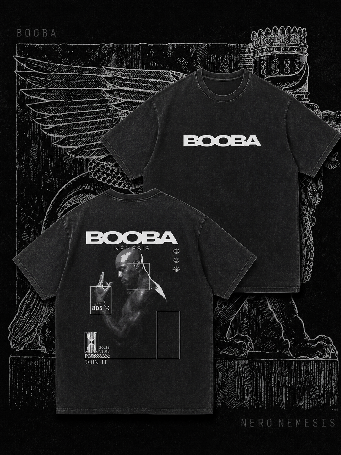 T-shirt Némésis Booba