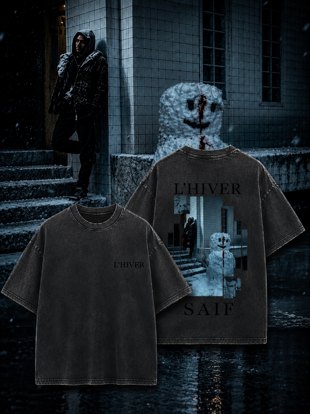 T-shirt Saïf l’hiver